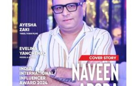 Cover Page Aaj Ka Asia : Naveen Arora