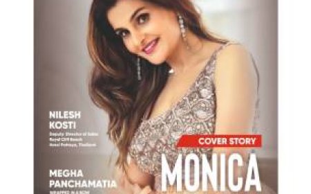 Cover Page Aaj Ka Asia : Monica Bedi