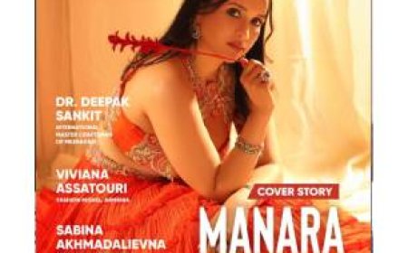 Cover Page Aaj Ka Asia : Manara Chopra