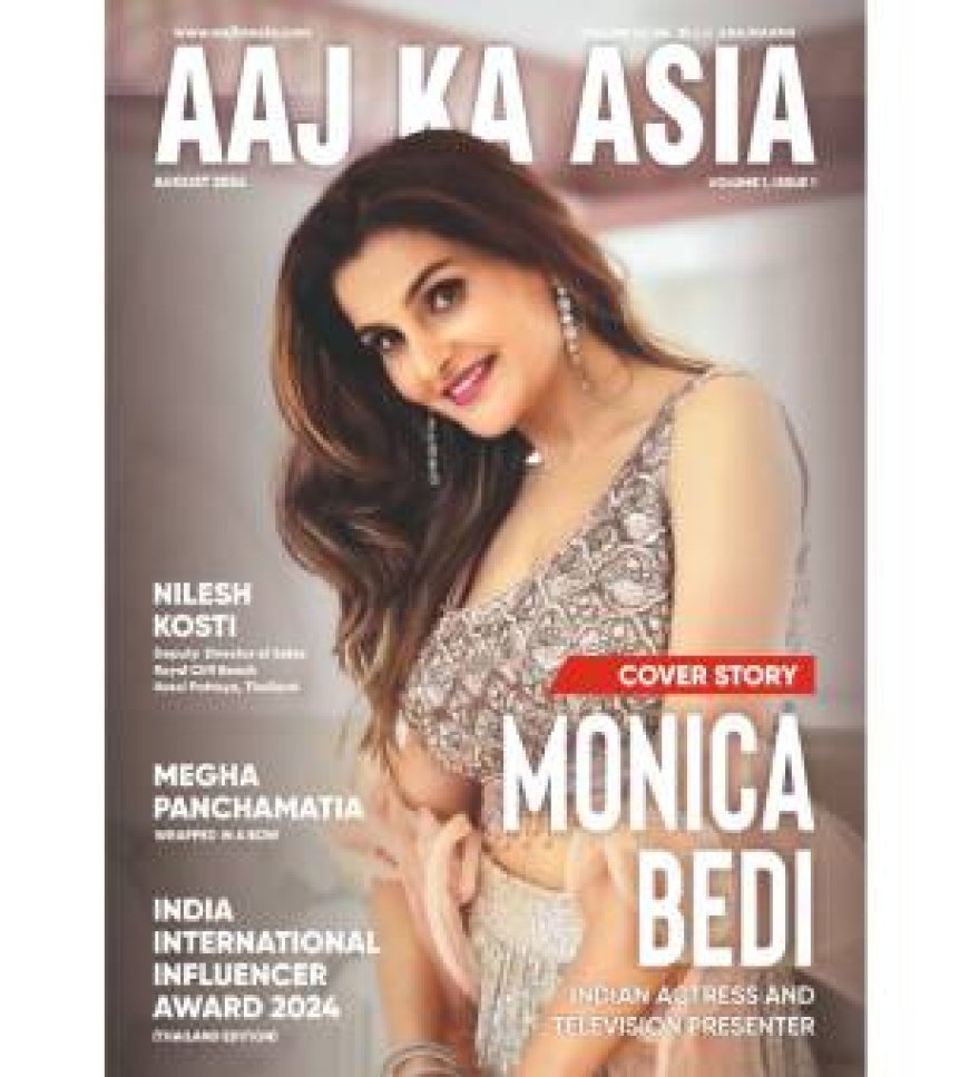 Cover Page Aaj Ka Asia : Monica Bedi