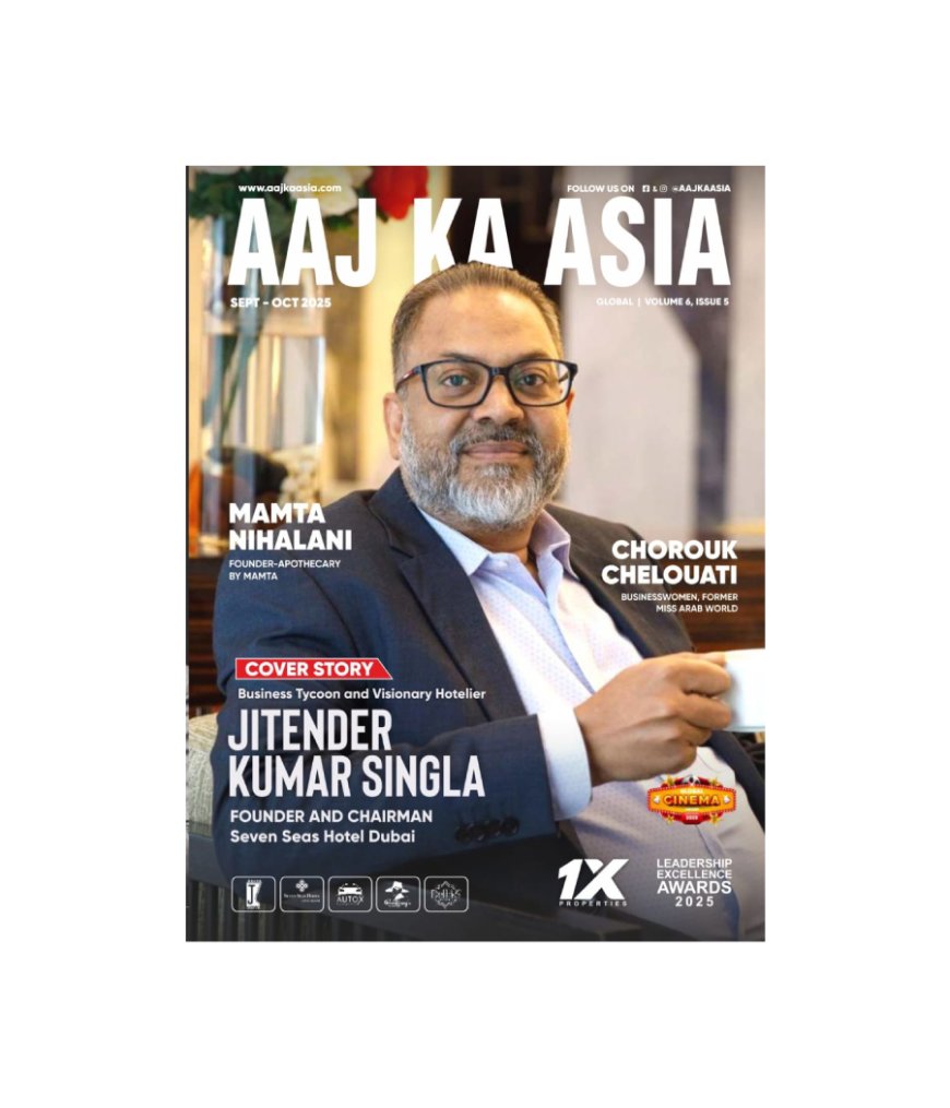 Cover Page Aaj Ka Asia : Jitender Kumar Singla